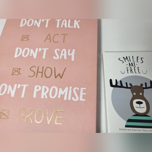 Two Notebooks - One regular size; Moose mini - Picture 3 of 6